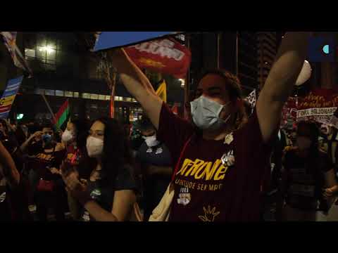 Marcha dos 100 mil em SP pede vacinas e #ForaBolsonaro