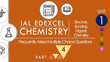 [New Spec] IAL Edexcel Chemistry Unit 1|Frequently Asked MCQ Sorted By Topic (Part 4/4)