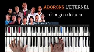 Video thumbnail of "Adorons l’Éternel - Obongi na lokumu: Tutoriel Débutant PIANO QUICK"