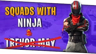 Fortnite - Squads with Ninja & Trevor May - October 2018 | DrLupo