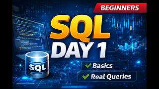 Complete SQL Course for Beginners | SQL Full Course | Day 1