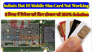 sim card not woking | infinix hot 10 sim not working | All mobile sim card problem soltion