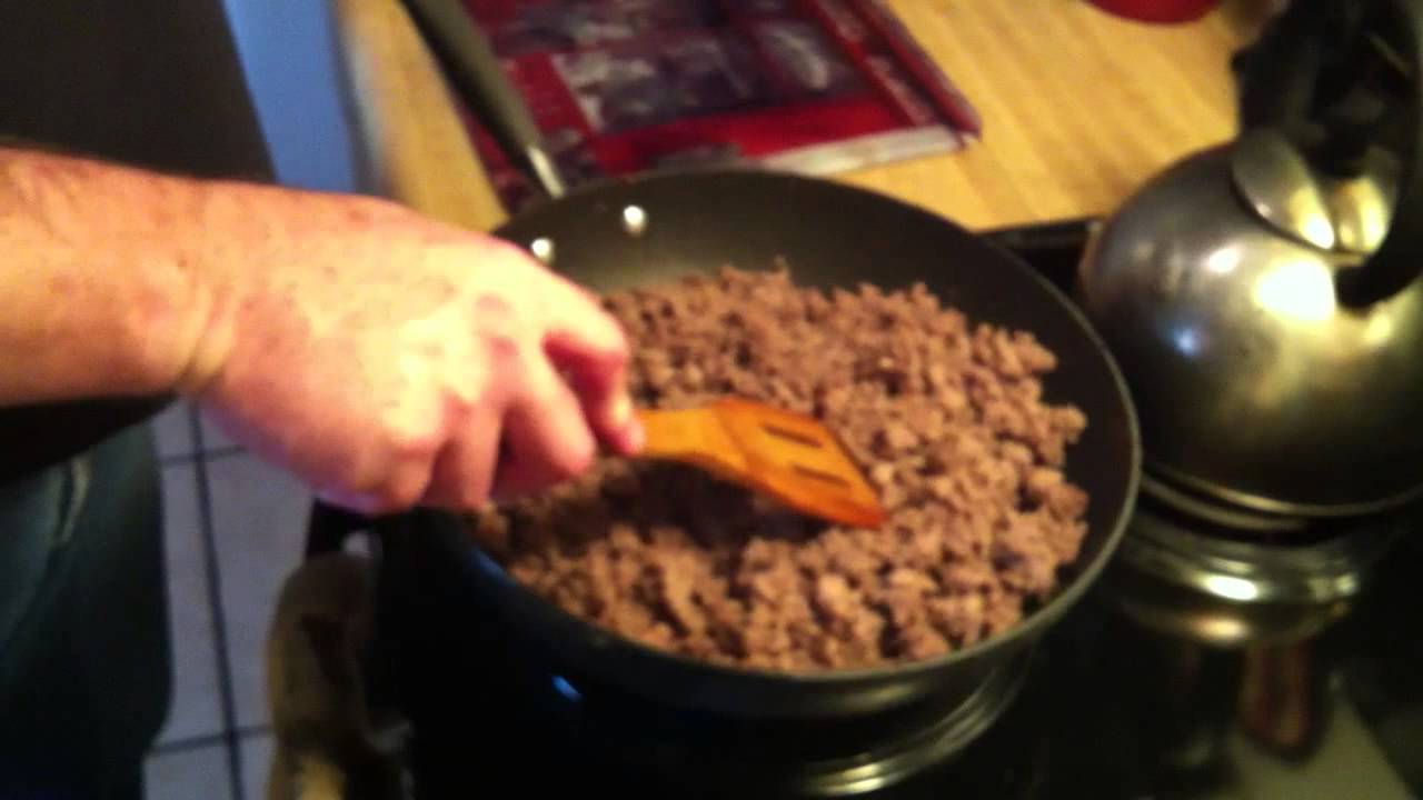 Dehydrating hamburger...Make hamburger rocks! Part 1 YouTube