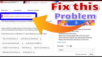 How-to Fixed Invalid request, authentication expired Problem | Fixing this problem.