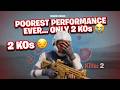 Poorest Performance Ever... Only 2 KOs in Fortnite 😭