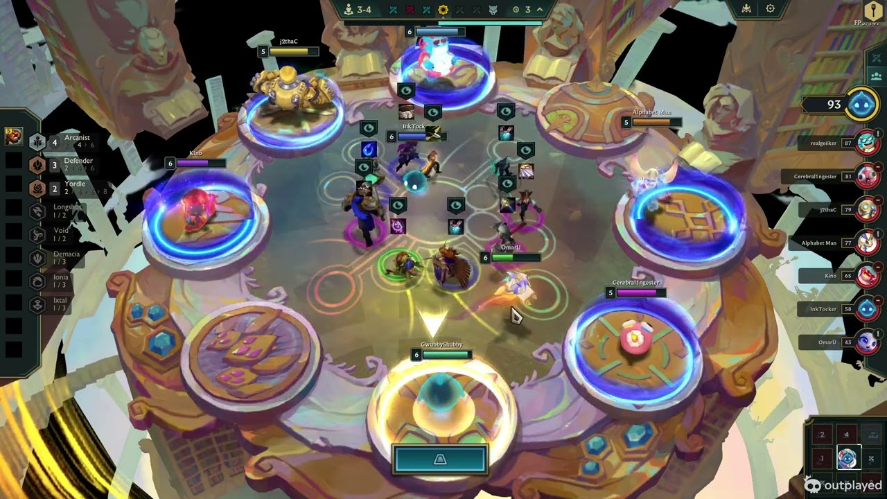 League of Legends TFT Arcanist