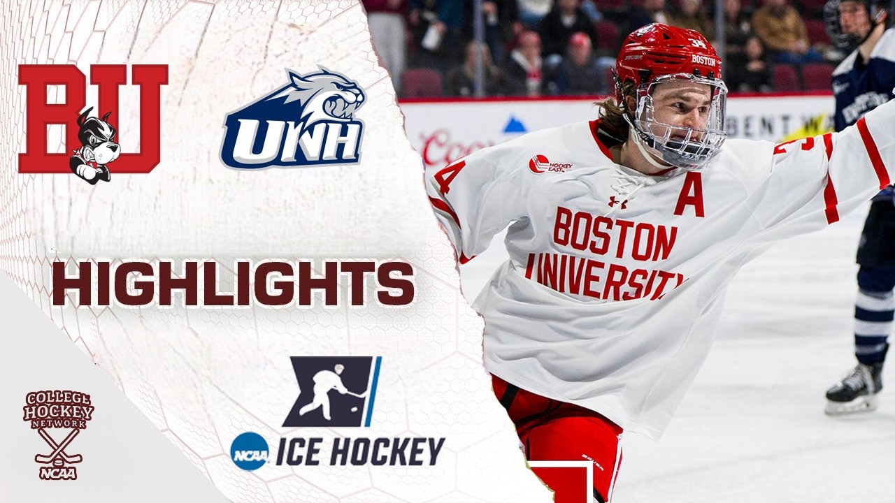 Boston University vs New Hampshire | NCAA College Hockey Highlights | February 14, 2026