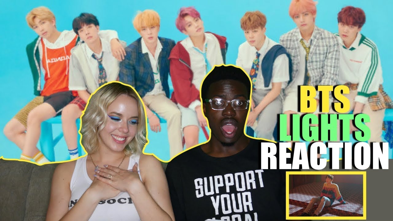 BTS 'Lights' Official MV REACTION YouTube