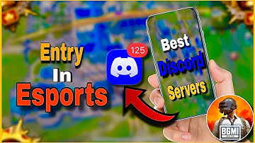How to join BGMI esports in 2025 | Top 5 Discord Servers | How to join T3,T2,T1 customs in BGMI | 