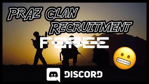 BulletForce| PrAz Clan BulletForce Squad Recruitment! Join Now?! 😁