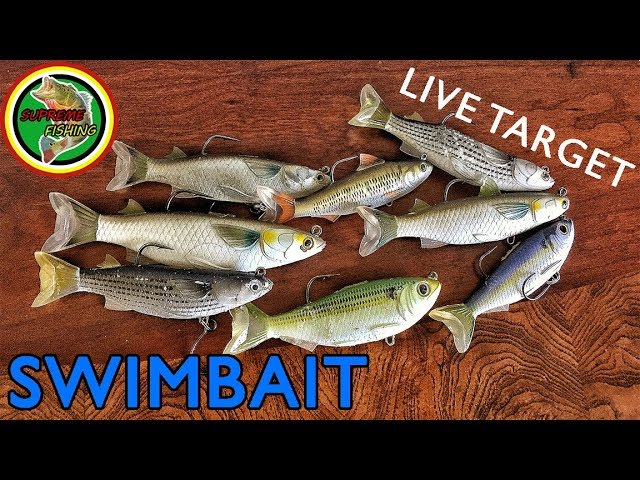 Live Target Swimbait Review, Tip, Tricks, And More!!!! (These Lures Catch  BIG Fish!!!) 