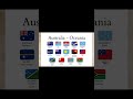 Flags Of Australia Oceania Viral Shorts