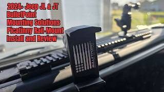 ​The Best Dash Mount for the 2024 Jeep? Bulletpoint Picatinny Install