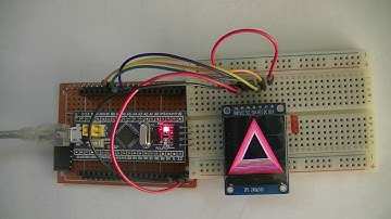 Interfacing STM32 Blue Pill board with ST7789 TFT display
