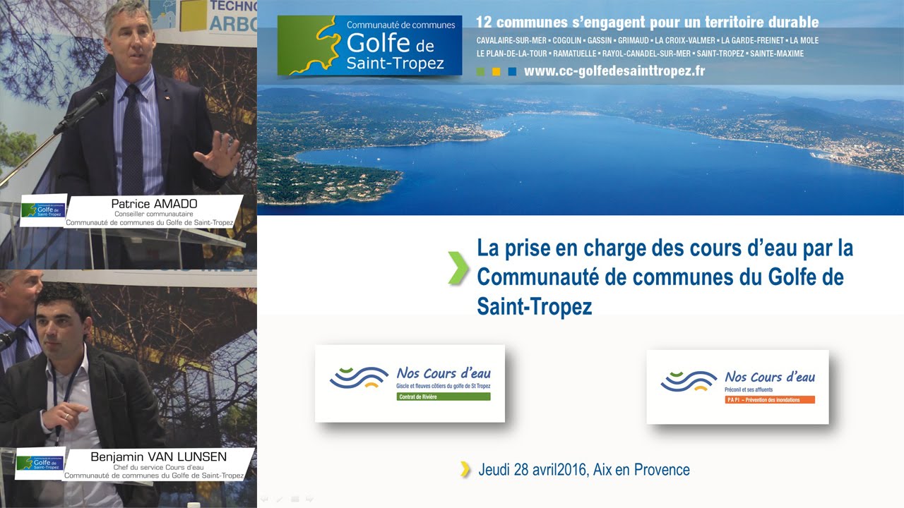 La compétence GEMAPI : La communauté de commune du Golfe de Saint-Tropez 4/6