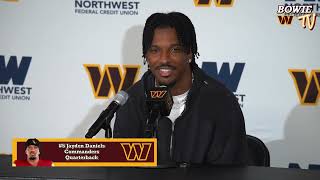 Hear From Washington Commanders QB Jayden Daniels - Commanders vs. Bengals (8-18-2025) Preseason 