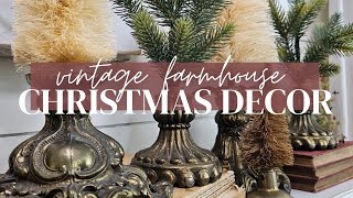 Christmas Thrift Flips DIY and Inspiration  •  Vintage Farmhouse style home decor