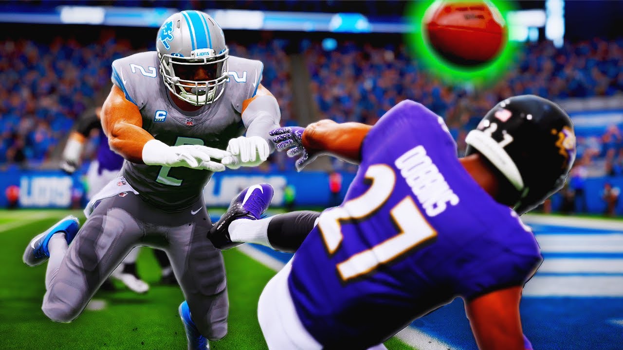 He FINALLY forced a fumble! Madden 22 Detroit Lions Franchise