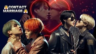 👰contact marriage 👰suga brithday special  movie 🎥🥂👨‍❤️‍💋‍👨🍿#yoonmin #jimin #yoongi 👰🍿