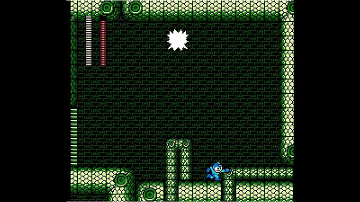 Mega Man 3 - Snake Man - buster only, no damage, no miss