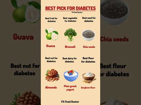 Best Foods for Diabetes | Top 6 Superfoods to Control Blood Sugar Naturally | Diabetes Diet Tips