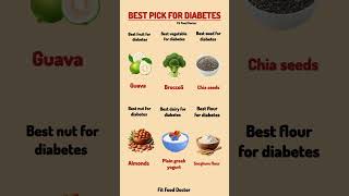 Best Foods for Diabetes | Top 6 Superfoods to Control Blood Sugar Naturally | Diabetes Diet Tips