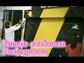 左官・塗装・内装クロス職人の技術を使い4名の女職人がテーマのかぐや姫を30分で仕上げた!Female craftsman performance