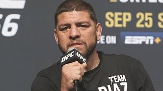 Nick Diaz REACTS to Reporter asking if he is SCARED  | UFC 266