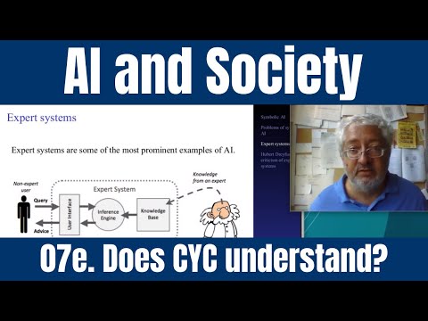 AI and Society: 07e. Does CYC understand?