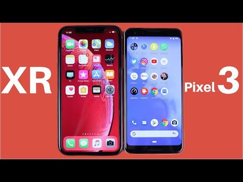 iPhone XR vs Google Pixel 3 Speed Test!