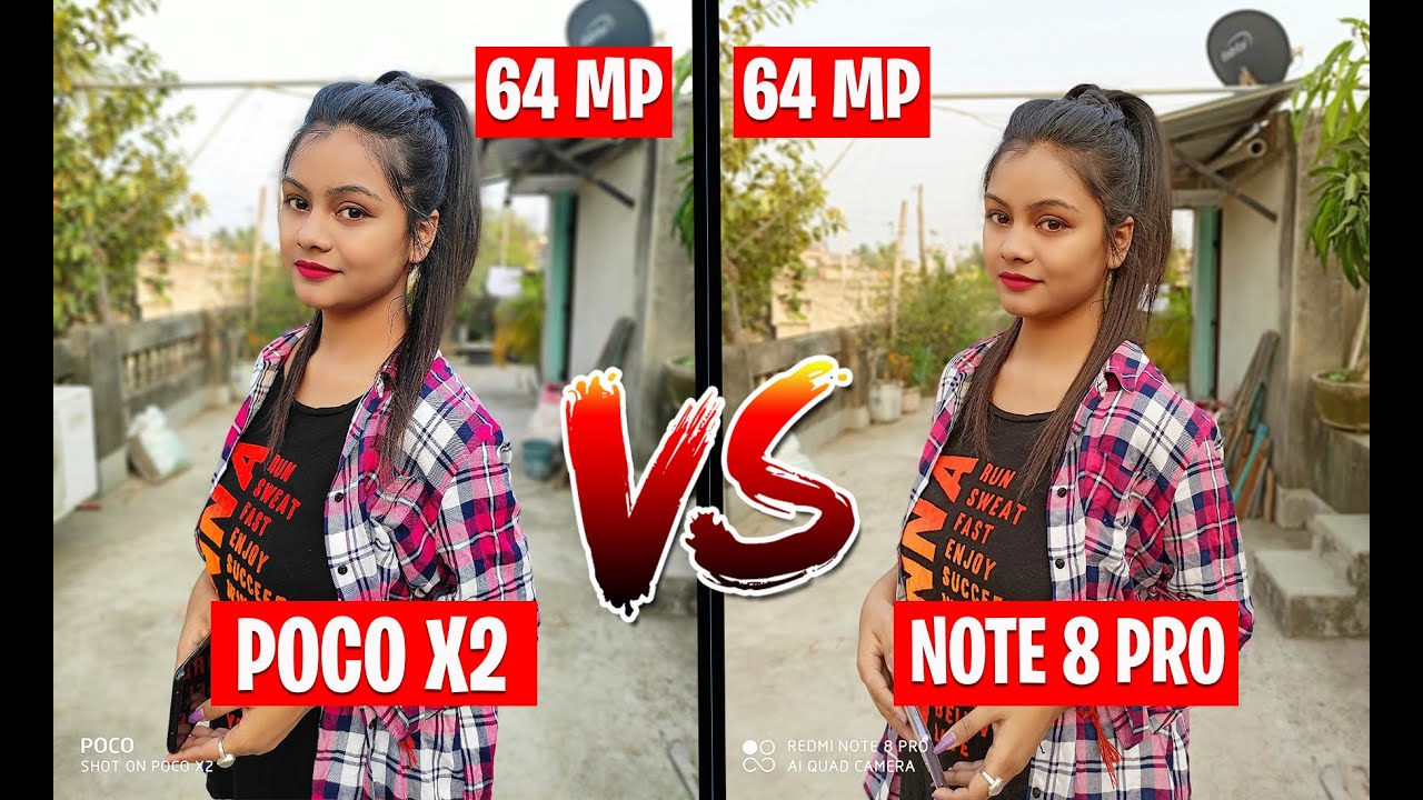 Poco X2 vs Redmi Note 8 Pro Camera Comparison Test - 64 MP VS 64 MP - SUPER PERFORMANCE!