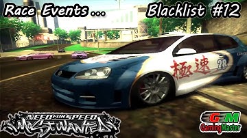 Need for Speed: Most Wanted | Race and Milestone Events | Blacklist 12, 3rd Part