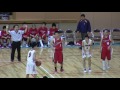 【中学バスケ】平成29年度　札幌市春季大会決勝　澄川中ＶＳ清田中.
