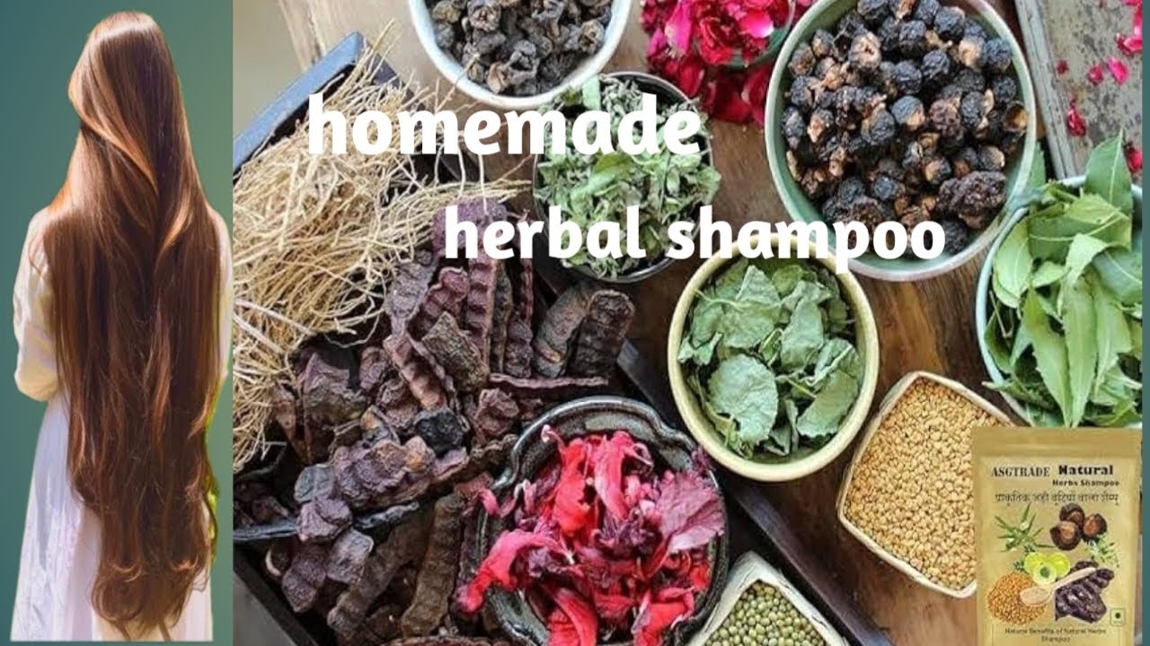 Hair growth herbal shampoo || Sanjeevani herbals|homemade shampoo||