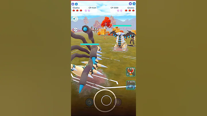 ✨️Origin Giratina VS✨️Altered Giratina PVP Battle in Pokémon GO