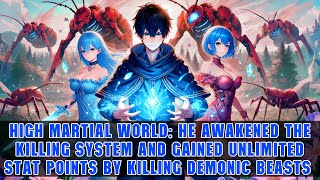 🔥Boy Awakens Infinite Stat System One Stomp Kills 3,000 Ants, Gaining 60,000 Total Combat Power!