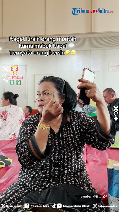 Lagi Fokus Ngalis, Emak-emak Ini Langsung Dibikin Gagal Fokus Gegara Suara Bersin Menggelegar