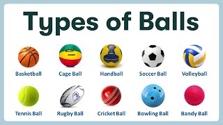 Types Of Balls Learning Name Of Sports Balls In English With Pronunciations And Pictures