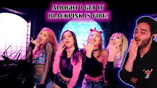 FIRST REACTION TO BLACKPINK! 