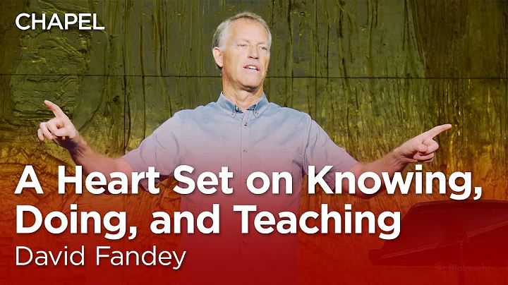 David Fandey: A Heart Set on Knowing, Doing, and T...