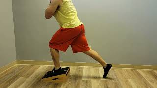 Slant Board Split Squats (ATG)