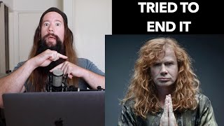 Dave Mustaine Tried To END his LIFE