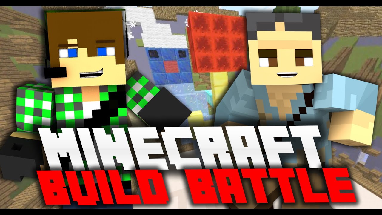 MINECRAFT: BUILD BATTLE MINIGAMES - SURRY E BERT CI SFIDANO NELLE COSTRUZIONI!!
