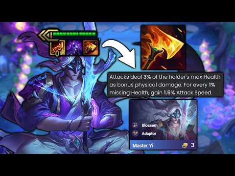 Master Yi with Hellfire Hatchet - BUT CONTESTED!! | TFT Set 18 Banger 8.5