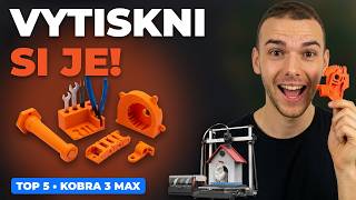 Vylepši si Kobra 3 Max sám: TOP 5 upgradů z 3D tiskárny