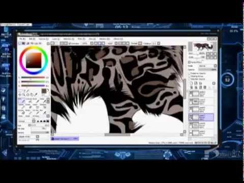 Hawkpelt reference sheet **SPEEDPAINT**