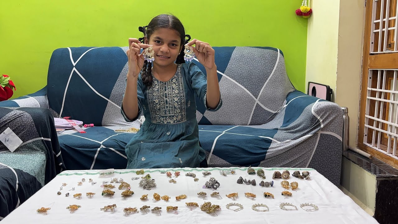 Honey Earrings collection చూసేయండి friends ||  Honey new video || please subscribe to my channel 🙏