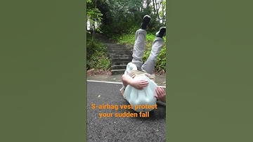 S-airbag vest protects your sudden fall.