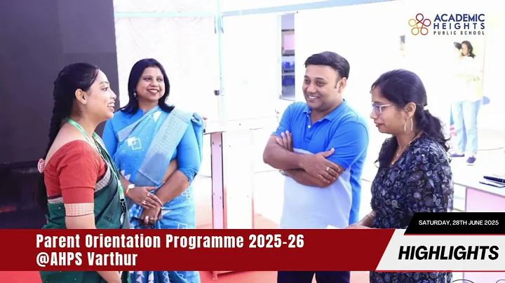 Parent Orientation Programme 2025-26