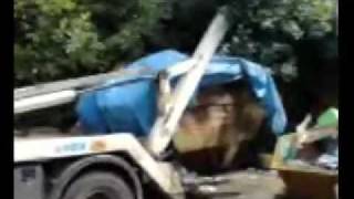 Collecting a Skip (Dumpster)